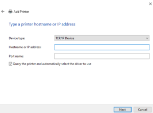 How to add a printer to your Windows 10 device via IP address